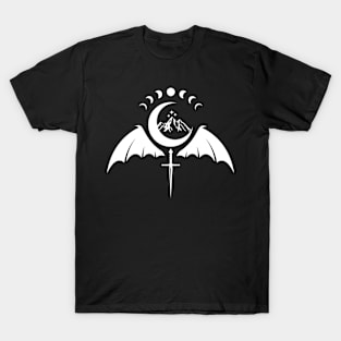 ACOTAR Wings and Crescent T-Shirt